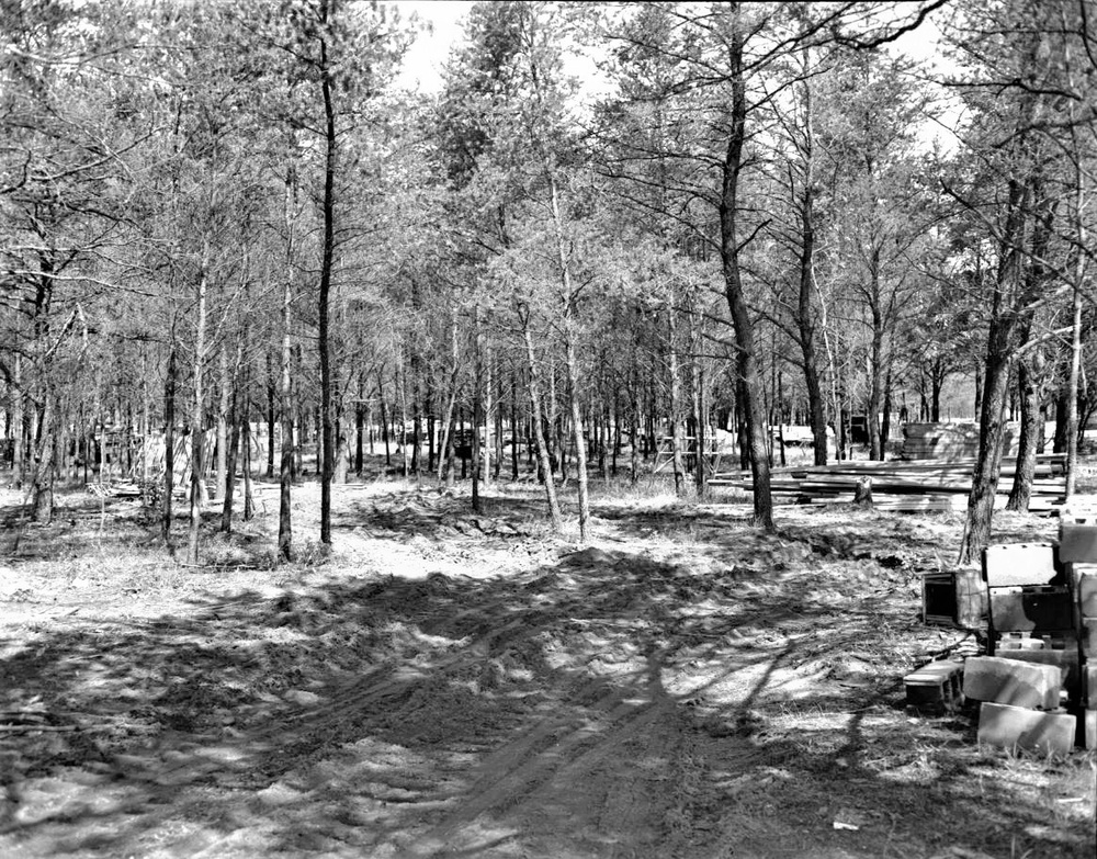 Construction of Fort McCoy's Cantonment Area — 1942