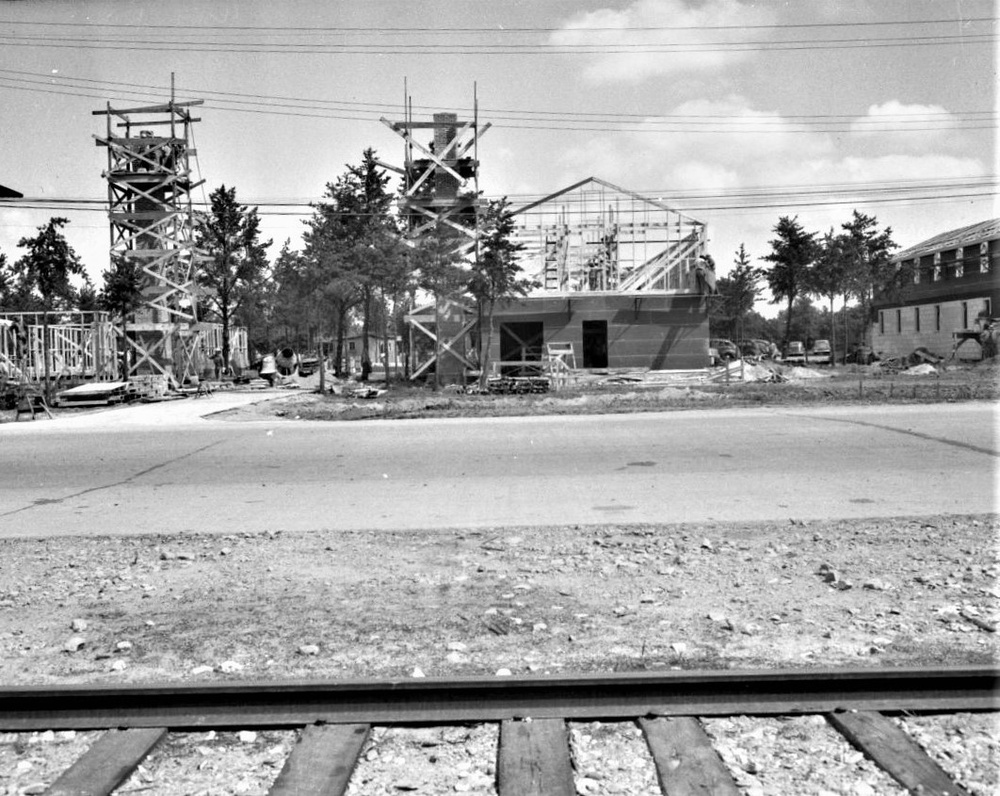 Construction of Fort McCoy's Cantonment Area — 1942