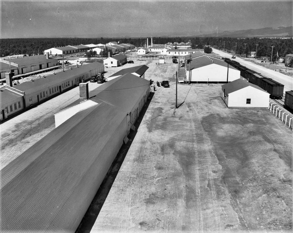 Construction of Fort McCoy's Cantonment Area — 1942