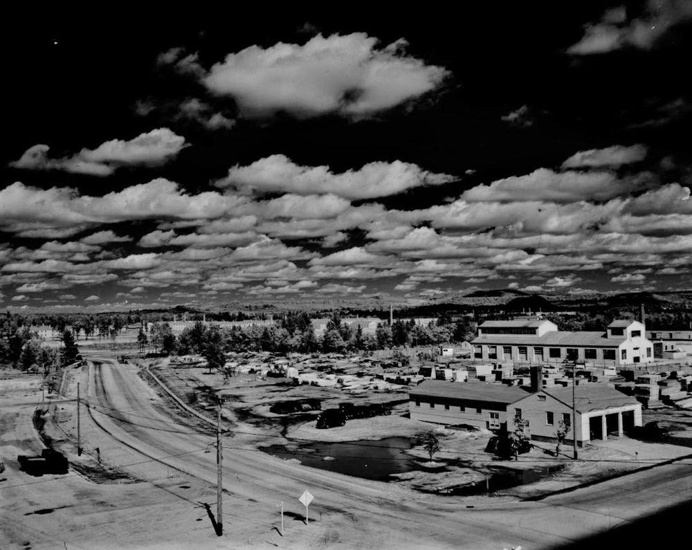 Construction of Fort McCoy's Cantonment Area — 1942