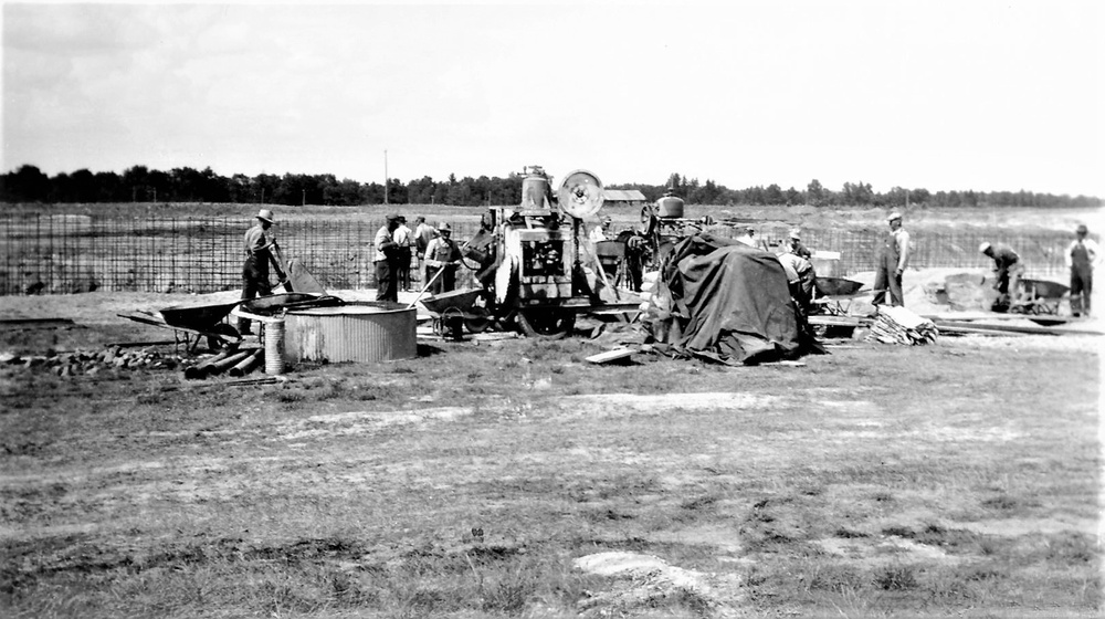 Construction of Fort McCoy's Cantonment Area — 1942