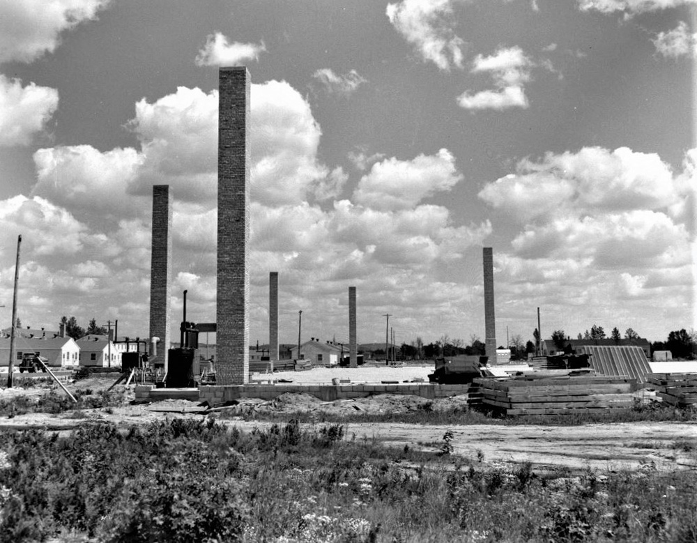 Construction of Fort McCoy's Cantonment Area — 1942