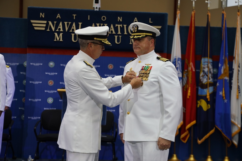 Naval Education and Training Assistance Field Activity Holds Change of Command