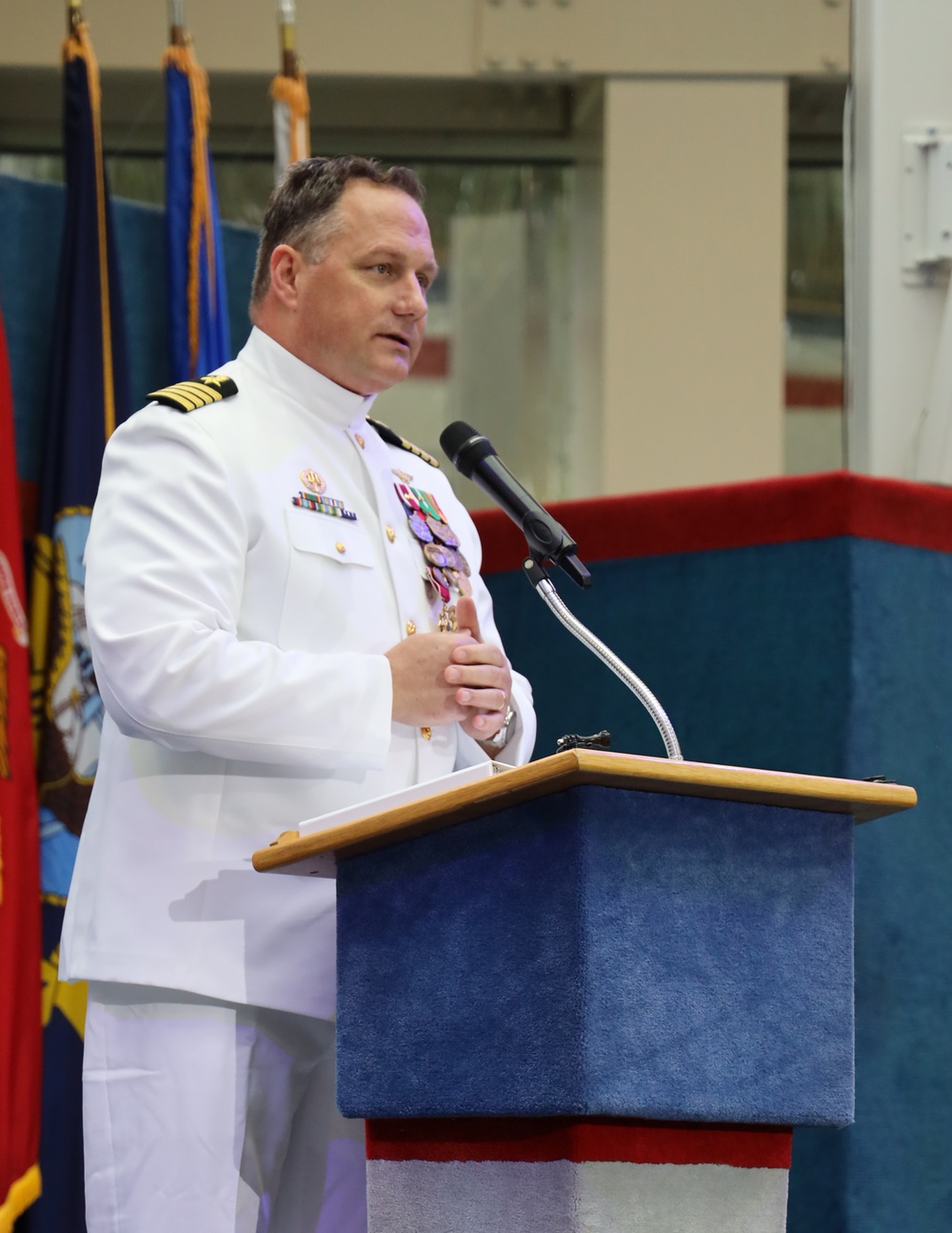 Naval Education and Training Assistance Field Activity Holds Change of Command