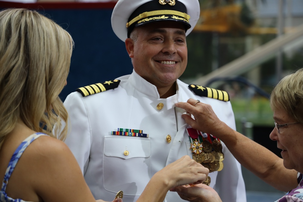 Naval Education and Training Assistance Field Activity Holds Change of Command