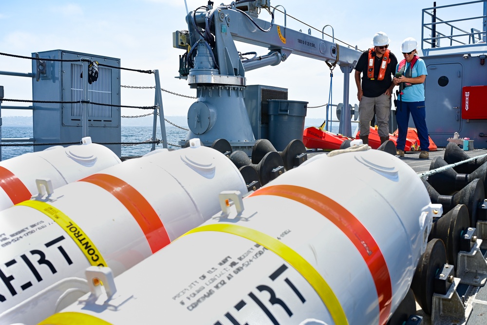 RSC 1 Lays Training Mines for RIMPAC 2022