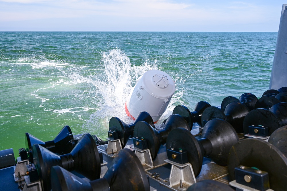 RSC 1 Lays Training Mines for RIMPAC 2022