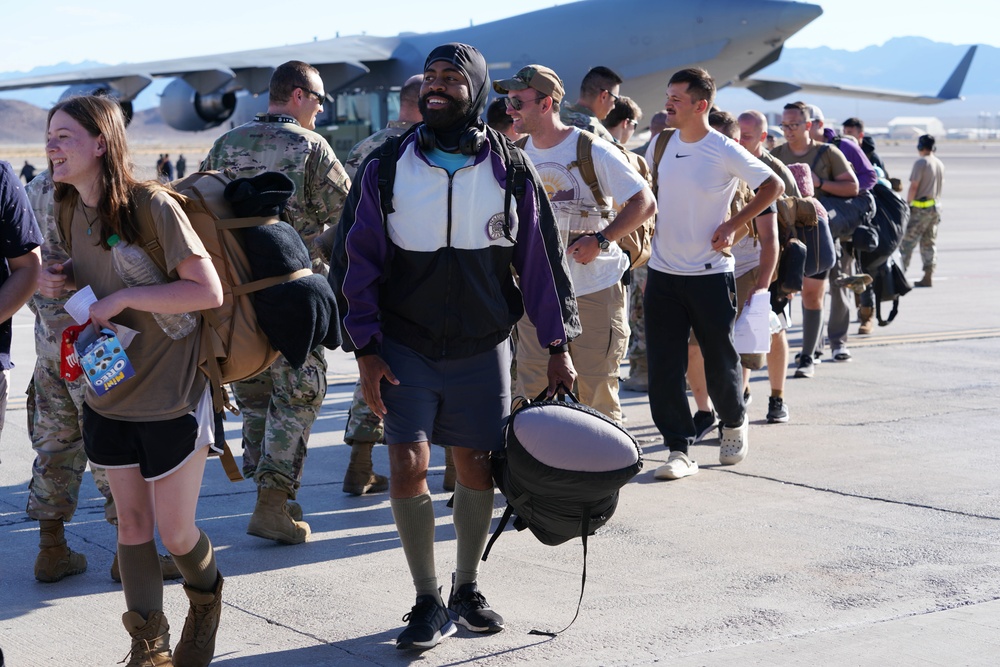 432nd Wing welcomes members home