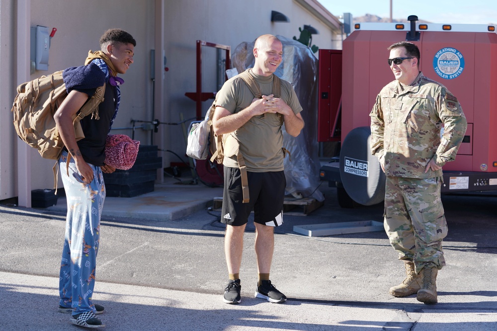 432nd Wing welcomes members home