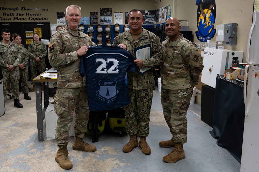 Linebacker of the Week: Petty Officer 1st Class Sergio Barron