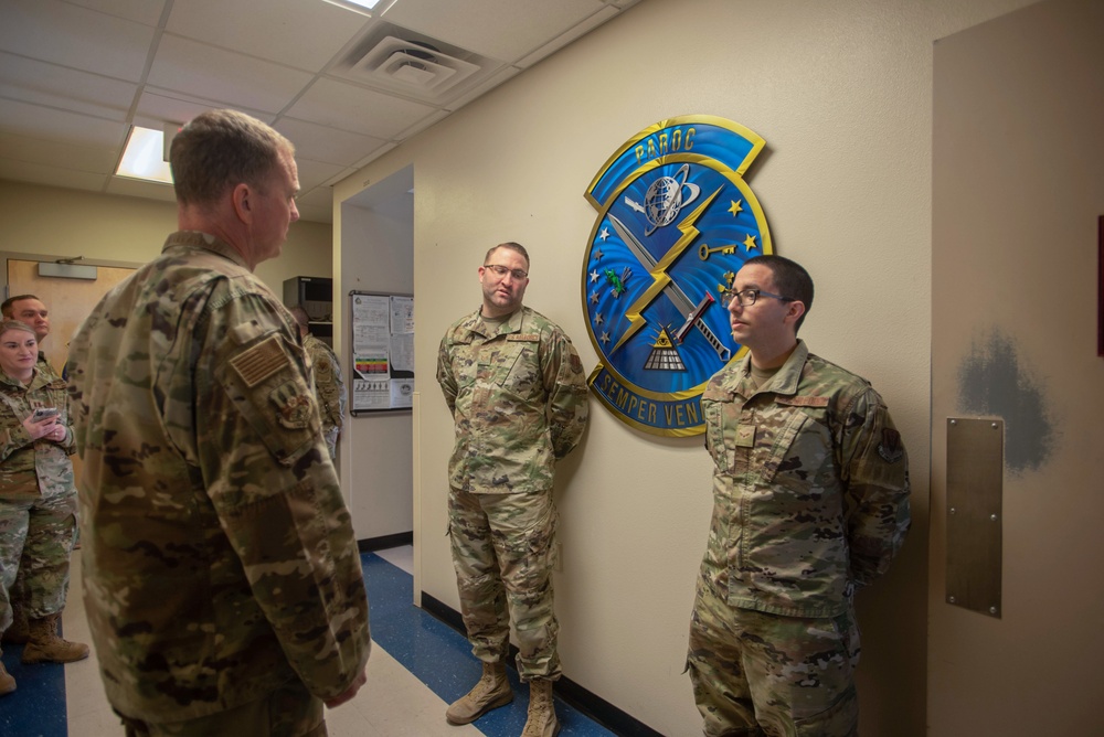 AFCENT Commander Lt Gen Guillot Visit Creech AFB