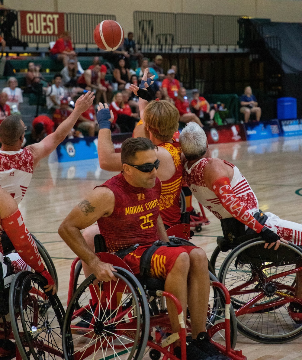 2022 DoD Warrior Games Team Marine Corps - Wheelchair Prelims