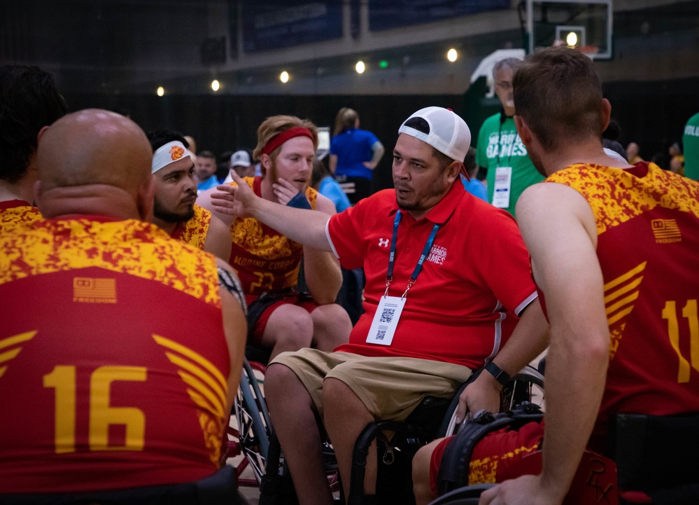 2022 DoD Warrior Games Team Marine Corps - Wheelchair Prelims
