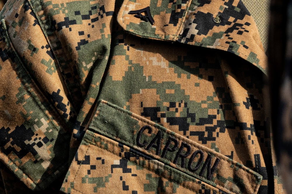Lance Cpl. Fogg and Pfc. Capron Promotion Ceremony