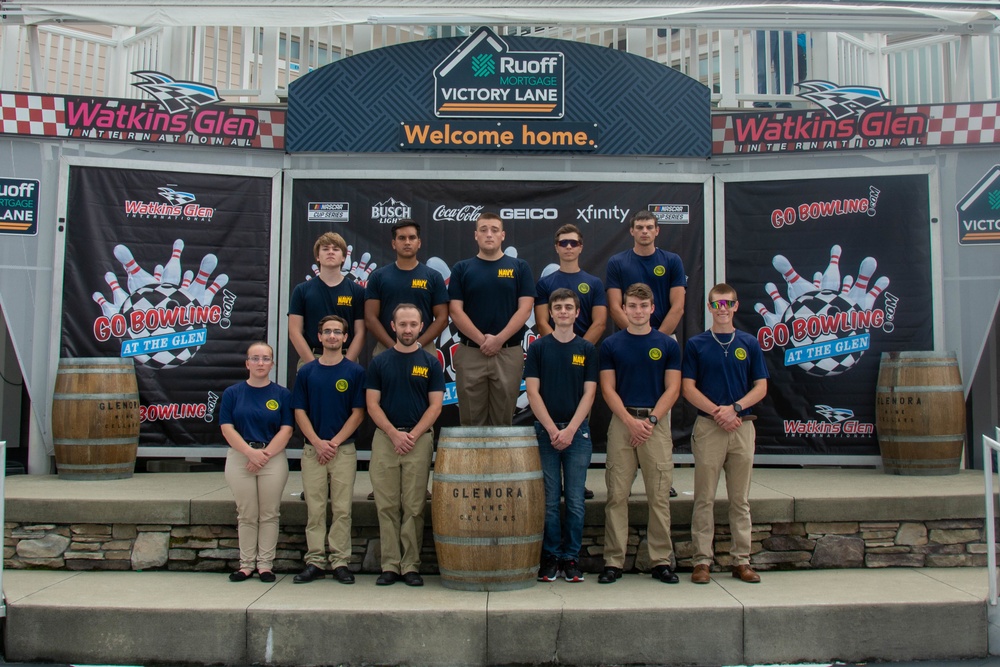 Future Sailors Enlist at NASCAR Race