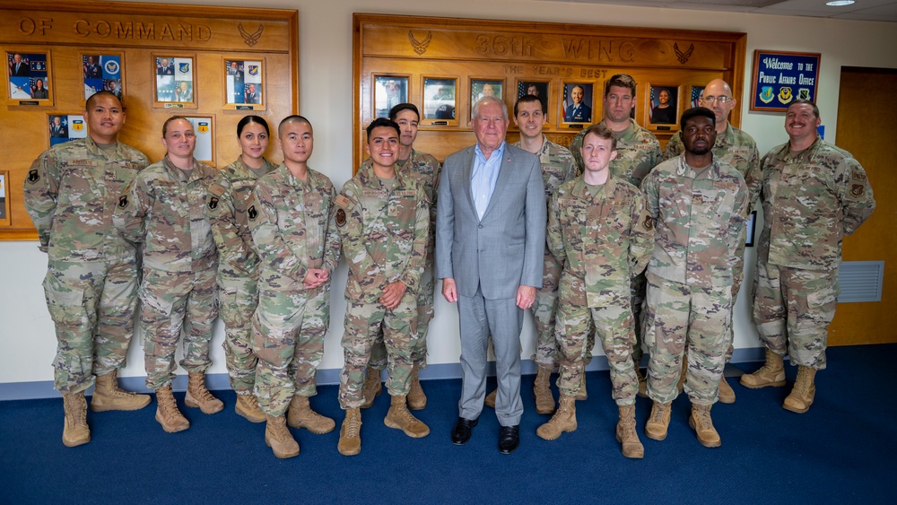 SecAF visits Andersen AFB