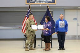 Bethel couple recognized for decades of service to the Alaska Guard