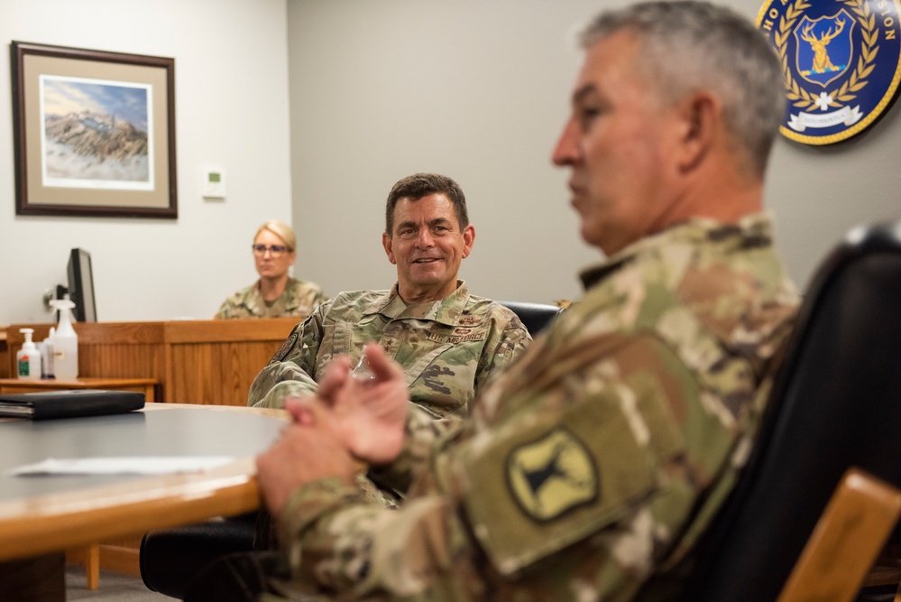 Director of the Air National Guard tours Idaho National Guard