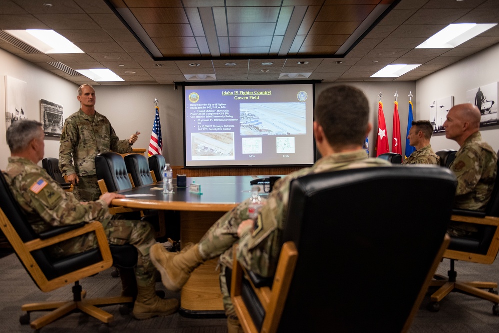 Director of the Air National Guard tours Idaho National Guard