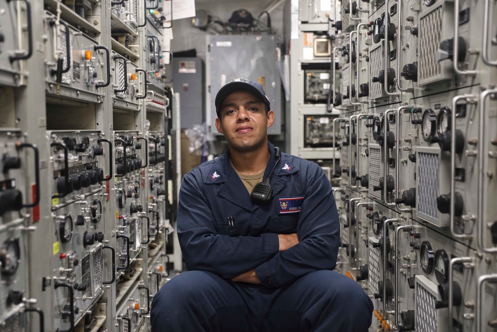 Hollywood, Florida Native Serves Aboard USS Barry (DDG 52) While Conducting Operations in the Philippine Sea