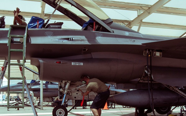 F-16 Landing Gear Operations Check