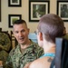 CFAY Commanding Officer speaks to military spouses during open house event