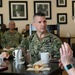 CFAY Commanding Officer speaks to military spouses during open house event