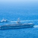 USS Ronald Reagan (CVN 76) conducts photo exercise with JMSDF