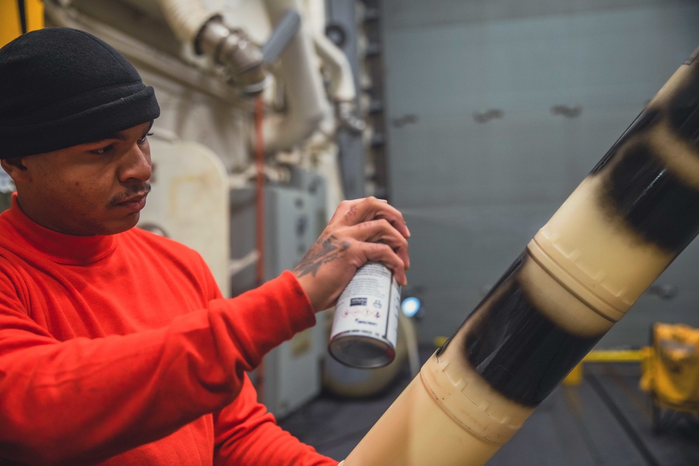 USS Paul Ignatius (DDG 117) Sailors Perform their Duties