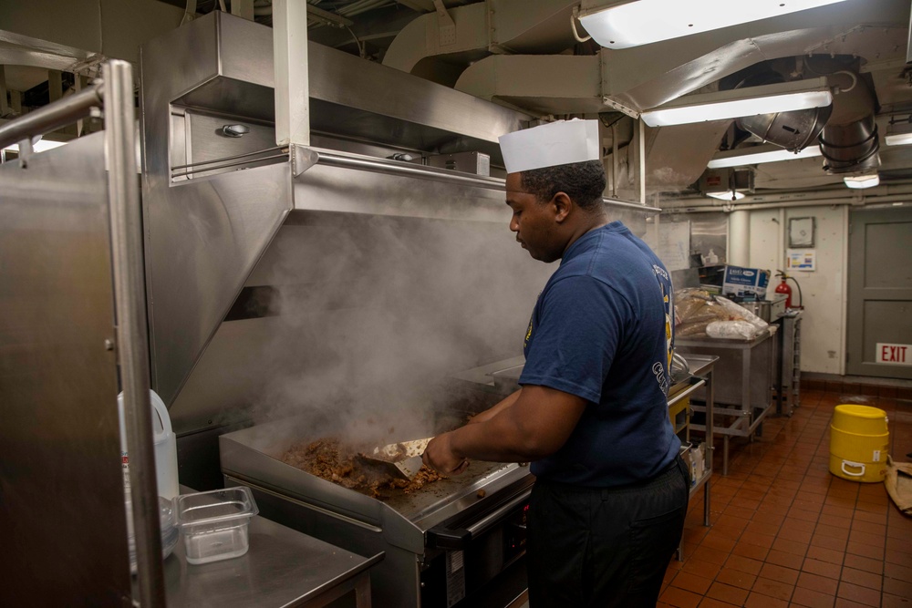 Daily operations aboard the USS George H.W. Bush (CVN 77)