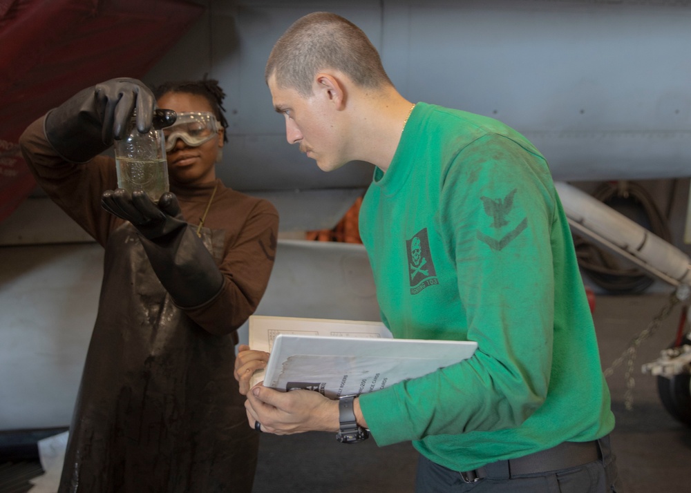 Daily Operations aboard USS George H.W. Bush (CVN 77)