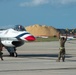 Thunderbirds Arrive at the 177th Fighter Wing