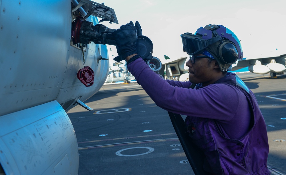 The Harry S. Truman Carrier Strike Group is on a scheduled deployment in the U.S. Naval Forces Europe area of operations, employed by U.S. Sixth Fleet to defend U.S., allied and partner interests.