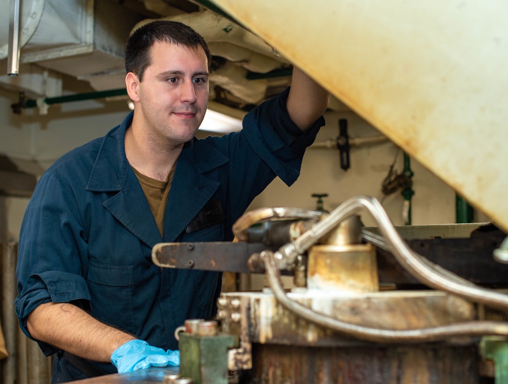 The Harry S. Truman Carrier Strike Group is on a scheduled deployment in the U.S. Naval Forces Europe area of operations, employed by U.S. Sixth Fleet to defend U.S., allied and partner interests.