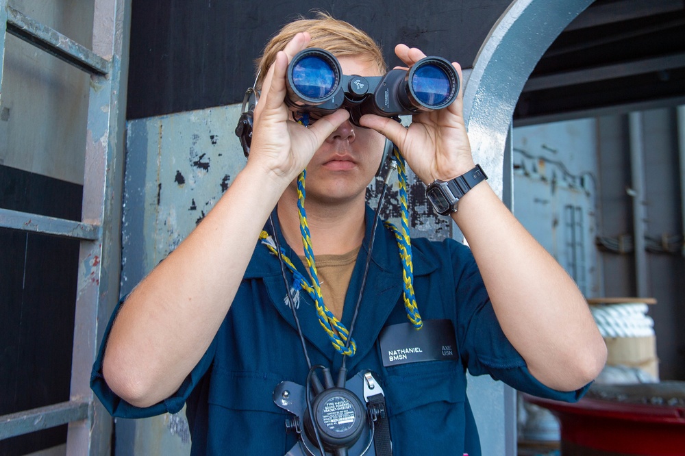 The Harry S. Truman Carrier Strike Group is on a scheduled deployment in the U.S. Naval Forces Europe area of operations, employed by U.S. Sixth Fleet to defend U.S., allied and partner interests.