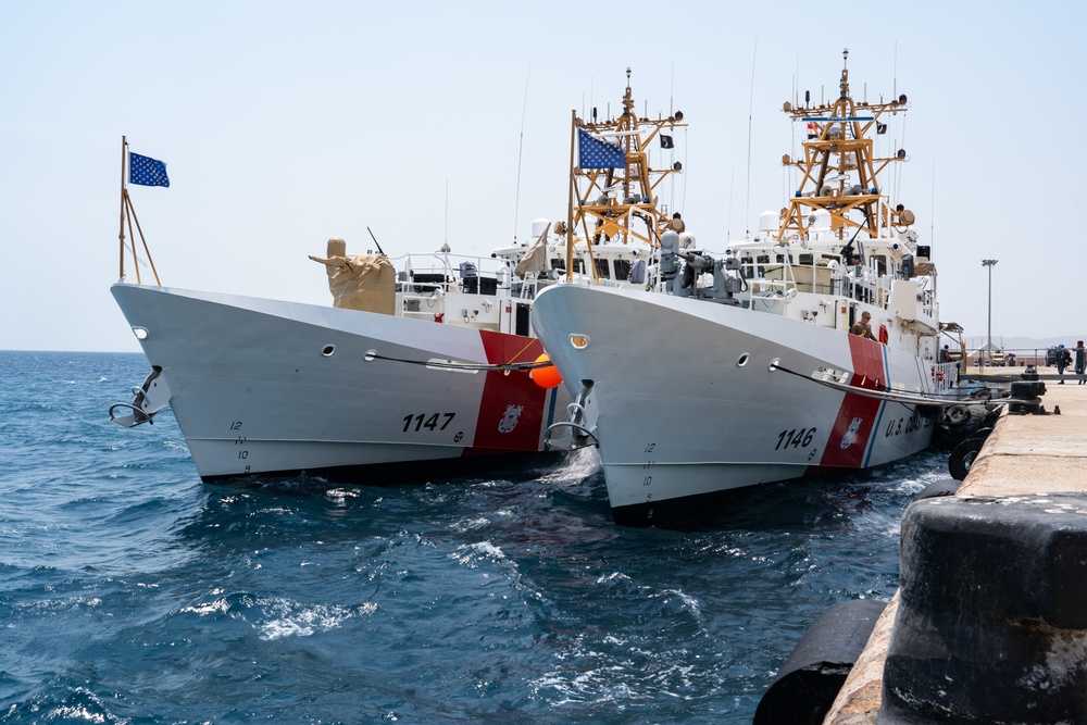 USCG Fast Response Cutters arrive in Egypt