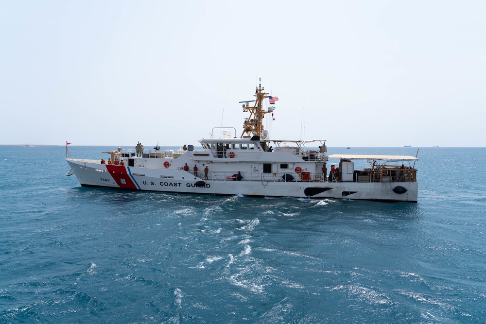 USCGC Clarence Sutphin Jr. Departs From Egypt