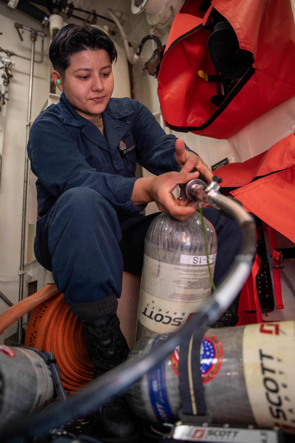 The USS Bainbridge is on a scheduled deployment in the U.S. Naval Forces Europe area of operations, employed by U.S. Sixth Fleet to defend U.S., Allied and Partner interests.