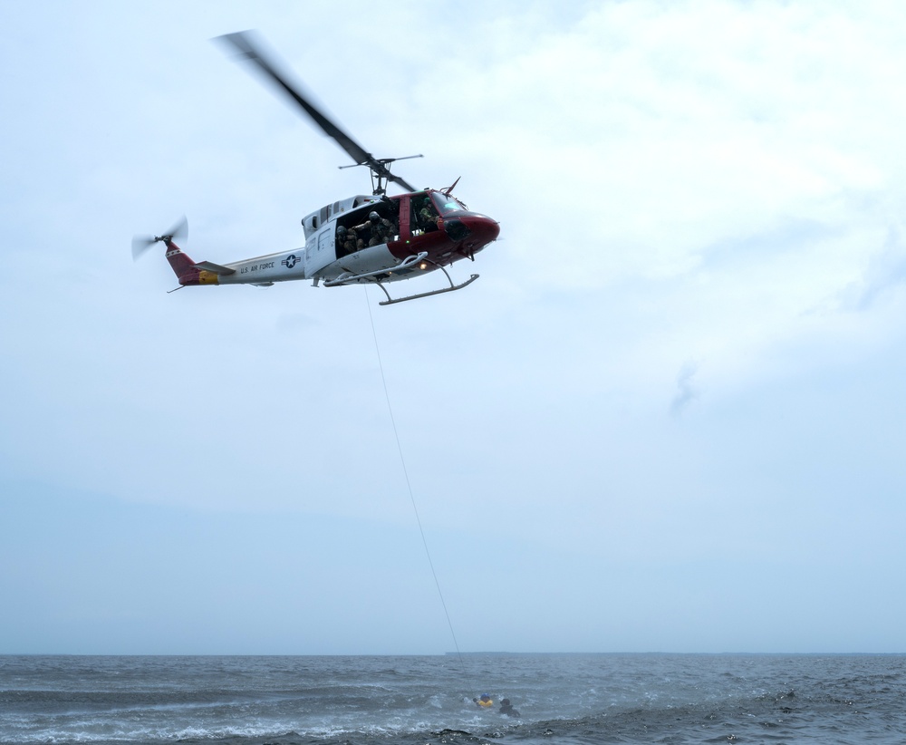 Water survival training