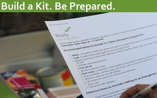 PREPARE TO PROTECT: Commissary shoppers can purchase the items needed for their survival kits and save nearly 25% at checkout