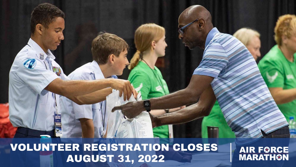 2022 Air Force Marathon Volunteer Registration