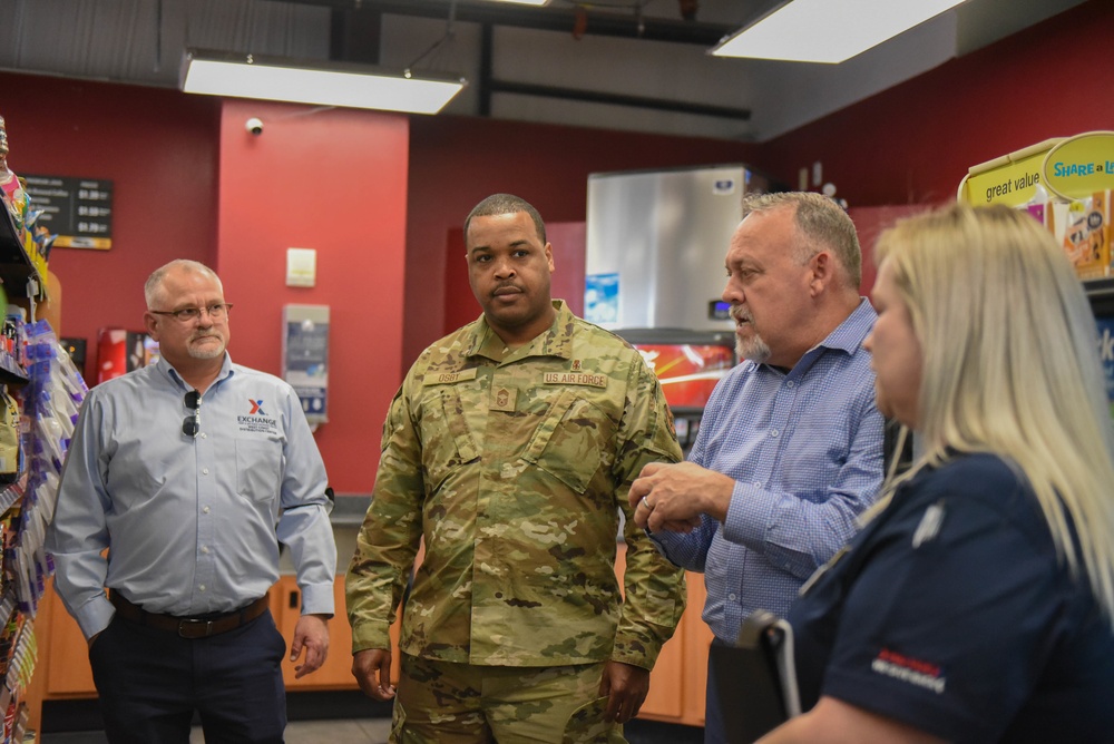 AAFES Visits Creech