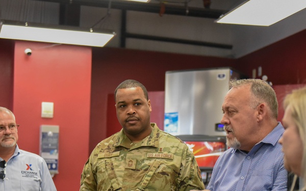 AAFES Visits Creech