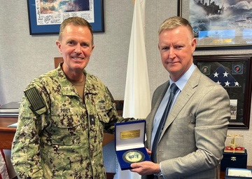 Stronger Indo-Pacific: Australian Geo-Spatial Intelligence Visits Naval Oceanography