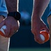 ANG OAY Airmen Throw Bowie Baysox Ceremonial First Pitch