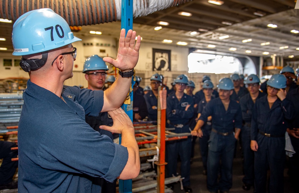 Sailors Serve Aboard USS Carl Vinson (CVN 70)