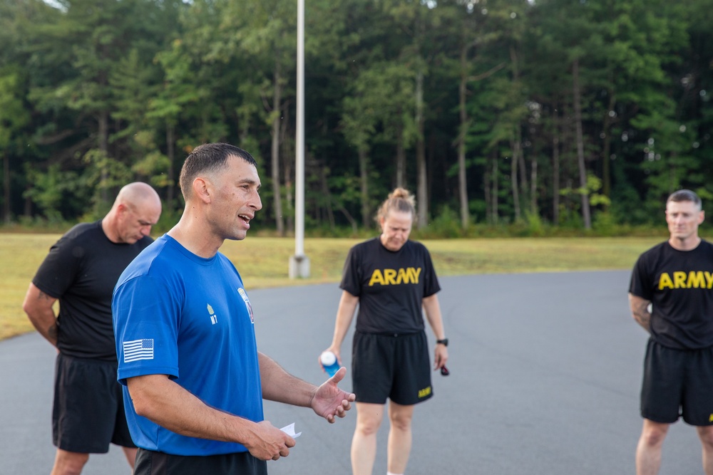 10th Mountain Division CSM Mobar Leadership PT