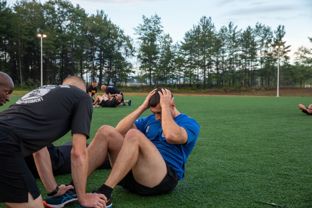 10th Mountain Division CSM Mobar Leadership PT