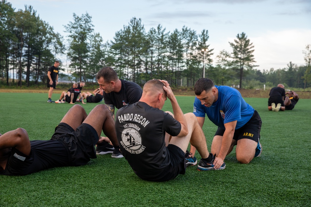 10th Mountain Division CSM Leadership PT