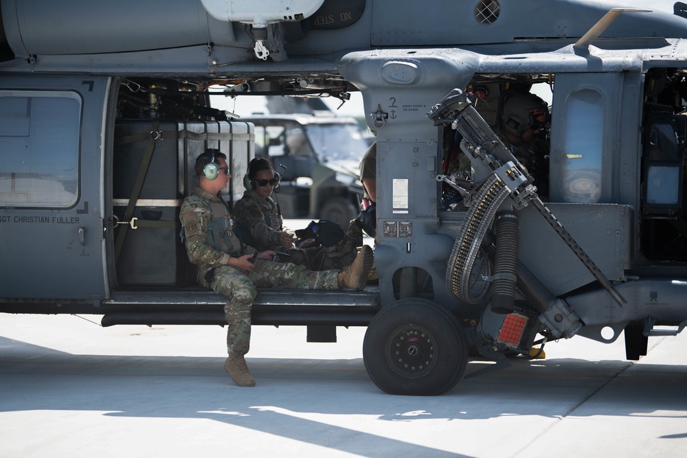 Military Working Dog trains with 920th Rescue Wing